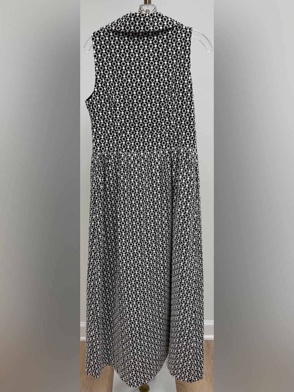 Pomander Place Black and White Floral A-Line - Picture 2 of 5